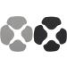 Doitool 8pcs Sneaker Heel Stickers | Glue Heel Pads & Liners for Sneaker Repair - Black & Gray - Buy Online on GoSupps.com