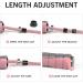 FITMYFAVO Adjustable Cotton Jump Rope for Women, Adults and Children - Pink - Buy Online on GoSupps.com