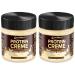 Ironmaxx Protein Creme - White Chocolate 250g Glass |Creamy high protein bread spread |Low carb low sugar suitable for a healthy diet (pack with 2)