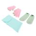Qukaim Moisturizing Gel Socks Set Touch Screen Spa Moisturizing Gloves Socks Set Reusable Repair Treatment Exfoliating SPA Neck Wrap Mask