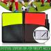 Chanehann Sport Referee Cards Set - Red & Yellow Cards with Bag Point Book Pencil & Metal Whistle for Football & Basketball - International Shipping Available - Buy Online on GoSupps.com