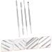 4 pi ces B tons Cosm tiques Acier Inoxydable Outils de M lange Maquillage et Manucure Spatules Multifonctions pour Salon et Usage Familial - Buy Online on GoSupps.com