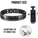 Buy Gobfar Titanium Magnetic Bracelet for Men | Ultra-Strength Adjustable Healing Bracelet with Magnetic Tape - Buy Online on GoSupps.com