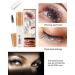 Glitter Mascara Diamond Sparkling Colorful Mascara anti-smudge sparkling colorful eye makeup tool suitable for wedding stage music festival (Silver white) - Buy Online on GoSupps.com
