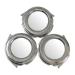3 x TradeShop scheerkop messen compatibel met Philips SensoTouch PT735 PT737 PT786 PT860 PT861 PT866 PT868 PT870 PT877 PT878 PT880 PT890