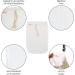 Amazy 2 Set Hemp Nut Milk Bags - 100% Natural & Versatile for Nut Milk Juices & Smoothies (30x30 cm | 12x12 in) - Buy Online on GoSupps.com
