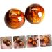 Magiclulu 2-Piece Health Ball Set - Rolling Massage Balls for Pain Relief & Fitness | Decorative Harz Master Exercise Balls - Buy Online on GoSupps.com