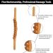 Full Body Scraping Stick | Wooden Acupuncture Fascia Roll Massage Tool for Muscle Relaxation - Back Stomach Shoulder & Foot Massager - Buy Online on GoSupps.com