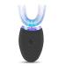 Ultrasonic Electric Toothbrush Adults, Automatic Toothbrush U Shaped Whole Mouth 360° Cleaning Teeth Whitening Hands Free Rechargeable IPX7 Waterproof Black