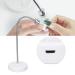 UV LED Light Small UV Light for Gel Nails 3W USB Input Gooseneck Flash Cure Light for Nails Quick Dry Nail Dryer Nail Extension Gel Curing Lamp for Outdoor Stall Gel Nail Curing