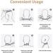 GeRRiT Cervical Neck Traction Device 360 Rotation Adjustment Cervical Neck Braces Folding Design Easy to Carry Neck Support Brace Improve Forward Neck Posture - Buy Online on GoSupps.com