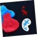 KALLORY 4 Pcs Koi Mold Resin Pendant Mold Cake Stencils Gummie Molds Casting Mold 3d Crystal Biscuit As Shownx2pcs 7X4.5cmx2pcs - Buy Online on GoSupps.com