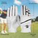 Buy Sawans Premium Golf Gloves for Men - Durable Leather All-Weather Non-Slip Flexible - Left & Right Hand - XL Size - Buy Online on GoSupps.com