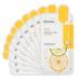 MEDIHEAL Best Korean Sheet Mask - Vita Essential Face Mask 10 Sheets Vitamin Mask For All skin types Smoothing Tightening Toning up Brightening Vita 10 (Renewal)
