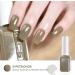 KADS Nail Polish Set - 5 Trendy Glitter Colors 24K Golden Color elegant - Buy Online on GoSupps.com