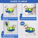 SlowTon Dog Life Jackets Enhanced Buoyancy Adjustable Neoprene Pet Float Lifejacket Aid with Reflective Rescue Handle Dogs Safety Swim Lifesaver Vests for Surfing Boating Pool Beach Sea S Yellow - Buy Online on GoSupps.com