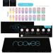  NOOVES NOOVES NAILS Premium Gel Nail Sheets - French Party - French | Semi-Permanent Gel Nail Strips | Semi-Permanent Gel Nail Stickers | Gel Nail Stickers | Gel Nails - Buy Online on GoSupps.com