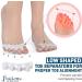 Ballotte Premium Toe Spacers (White 6 Pack) | Toe Separators for Feet - Toe Spreader & Foot Stretcher | Big Toe Straightener Bunion Corrector and Hammer Toe Corrector for Men and Women - Buy Online on GoSupps.com