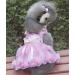 Luxury Pink Puppy Skirt - Elegant Dog Dress for Weddings & Special Occasions | Tutu Rock Rose Flower Bowknot for Little Girls - Buy Online on GoSupps.com