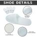 10 Pairs Disposable Closed Toe Slippers | Anti-Slip Spa Slippers for Hotels & Homes - Comfortable Guest Footwear - Buy Online on GoSupps.com