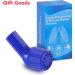 Qriellp Portable Breathing Exercise Device for Lungs Mucus Removal Mchine for Breathing Problems Breathing Trainer for Lung Cleanse (Blue) - Buy Online on GoSupps.com