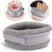 Neck Traction Device Collar Brace - Adjustable & Breathable Support for Spinal Pain Relief | Gray - Buy Online on GoSupps.com