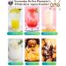 Buy Bubble Tea Popping Boba Mix - 3 x 600g Peach Green Apple & Blueberry - Gluten-Free Fruit Beads for DIY Toppings - Buy Online on GoSupps.com