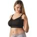 Bravado! Body Silk Seamless Nursing Bra 1401 L Black - Comfort and Support for Nursing Moms - Buy Online on GoSupps.com