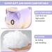 LAIBUY Plush Kawaii Kitten Anime Hugging Pillow - Cute Stuffed Cat Toy for Kids - Perfect Gift for Birthday or Christmas (Donut) - Buy Online on GoSupps.com