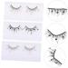minkissy 3 Pairs False Lashes Color Lashes Colored Lashes Cluster Lashes Colored Lash Extensions Lashes for Women Natural Women Lashes Individual Lashes Eyelash Imitation Extend - Buy Online on GoSupps.com