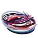 18 pieces hair band hair tires satin 1cm hair -ready headbands for girls women including teeth with teeth gentle touch front ligaments diy hair ripe frontal ligaments headgear for women 18 colors