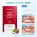 Teeth Whitening Strips for Sensitive Teeth - Professional White Strips for Home Using Enamel safe 3 Days Express Result 28 Natural Teeth Whitener Strips 14 Treatments by Deepklean Coconut - Buy Online on GoSupps.com