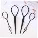 PiniceCore 10Pcs Hair Braid Accessories - Ponytail Styling Maker Clip & Topsy Tail Loop Kit for Perfect Ponytails - Buy Online on GoSupps.com