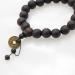 Shop Oralgos Handmade Buddhist Bracelet Set - 5 Unique Black Peach Pearl & Wood Accessories for Teens | International Shipping - Buy Online on GoSupps.com