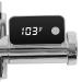 Shower Thermometer  Easy Installation G1/2 LED Display Faucet Thermometer 3V for Bathroom(Silver) - Buy Online on GoSupps.com