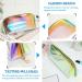 Holographic Makeup Bags - Waterproof Transparent & Dazzling Cosmetic Bags for Women & Teens - Portable & Stylish Storage for Brushes Pens & Gifts - Buy Online on GoSupps.com