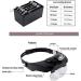 Reading Magnifier 4 Lens Magnifier Led Light Handsfree Headband Magnifier Lamp Headband Glasses Magnifying Glasses for Reading Jewelers Sewing Craft Beauty Interesting Lofty Ambition - Buy Online on GoSupps.com