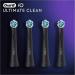 Oral-B iO4 2x Electric Toothbrushes For Adults Christmas Gifts For Women / Him 2 Toothbrush Heads & 1 Travel Case 4 Modes With Teeth Whitening UK 2 Pin Plug Black and White + Refills Black Travel - Buy Online on GoSupps.com