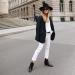 DRESHOW Women Straw Panama Hat Fedora | UPF 50+ Wide Brim Roll-up Sun Hat for Beach and Travel - Black - Buy Online on GoSupps.com