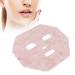 Jade Facial Mask Face Massage Jadestone Facial Sleeping Cover for Spa Dark Circles (Rose Quartz)
