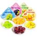 Peel fudge Lychee grape 8 kinds of fruit candy 50% fruit juice content wedding candies healthy nutrition snacks snack gifts candy dessert Chinese candy gift (Mixed flavors 4 packs(150g)) Mixed flavors 4 packs(150g) - Buy Online on GoSupps.com
