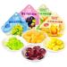 Peel fudge Lychee grape 8 kinds of fruit candy 50% fruit juice content wedding candies healthy nutrition snacks snack gifts candy dessert Chinese candy gift (Mixed flavors 4 packs(150g)) Mixed flavors 4 packs(150g)