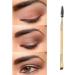 1PC Bamboo Handle Duo Eyebrow Brush Eye Brow Brush And Mascara Brush Eyebrow Comb Makeup Tools For Women Girls Eyebrow Grooming Brush - Buy Online on GoSupps.com