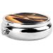 Desert Stars Round Pill Box Organizer - 3 Compartment Portable Travel Pill Box for Purse & Pocket - Buy Online on GoSupps.com