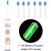 Electric Toothbrushes Electric Toothbrush Kids Battery Operated Kids Toothbrushes with 6 Toothbrush Heads for Travel (White) - Buy Online on GoSupps.com