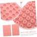 ibasenice 2pcs Candy Mold Cookie Mold Cupcake Molds Cookie Stencils Mini Cake Molds Gummy 20X14.3CM Pink - Buy Online on GoSupps.com