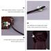 Lurrose Vintage Flower Chinese Hair Stick - Japanese Wood Chopsticks for Women/Girls Hair Styling (White/Green) - Buy Online on GoSupps.com