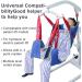 Universal Patient Lift Sling Full Body Lifts Slings with Head and Back Support Transfer Sling for Elderly 6 Straps - Large - Buy Online on GoSupps.com