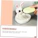 Ciieeo 2pcs Ceramic Soap Dish Bathroom Washing Soap Rack Soap Holder Portable Soap Chinese Soap Bathroom Soap Dish Self-soap Dish Bunny Soap Dish Rabbit Ceramics White Sponge Miss Jewelry - Buy Online on GoSupps.com