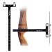 SOPOGER Archery Bow Square T Shape Bow Square Ruler Bowstring Measurement Tool Bow Turning Kit for Recurve Bow and Compound Bow Accessories Black